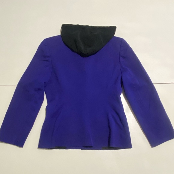 Teenflo Paris Royal Blue Hooded Blazer - Picture 5 of 11